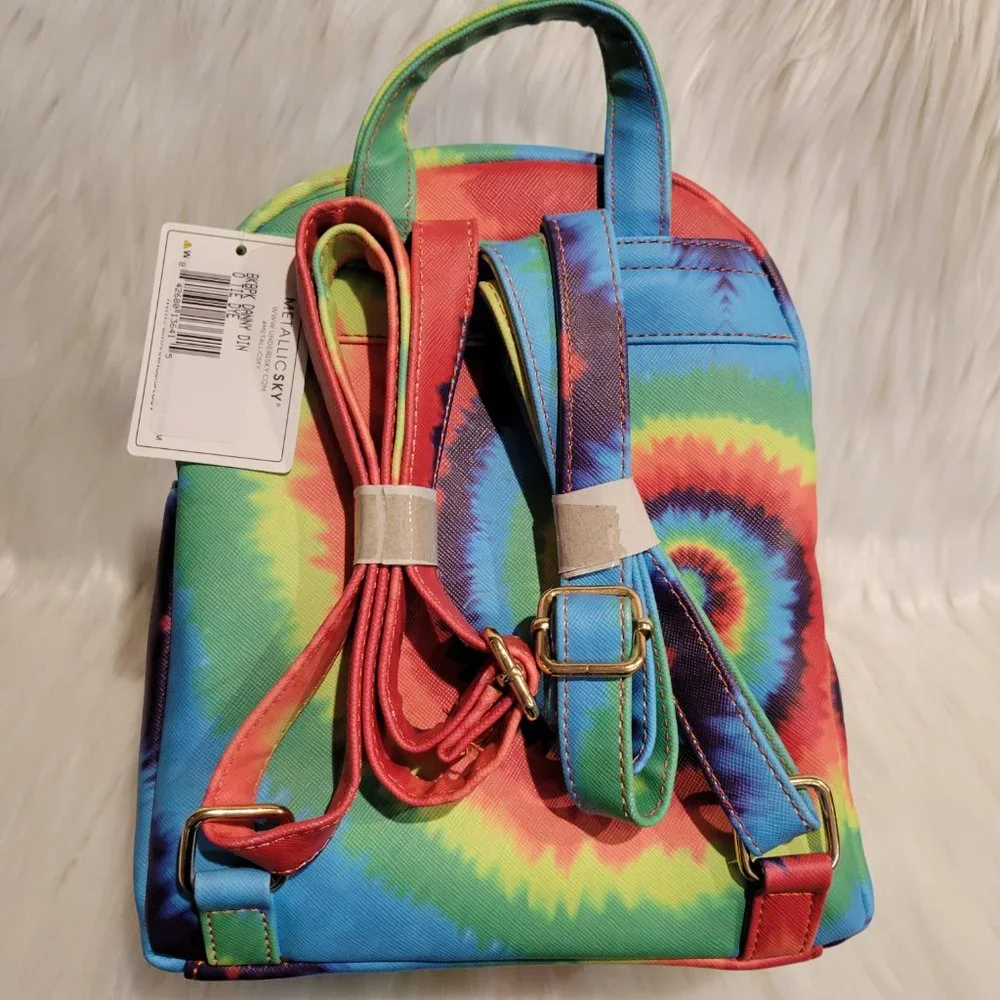 Under One Sky Tie Dye Dinosaur Mini Backpack